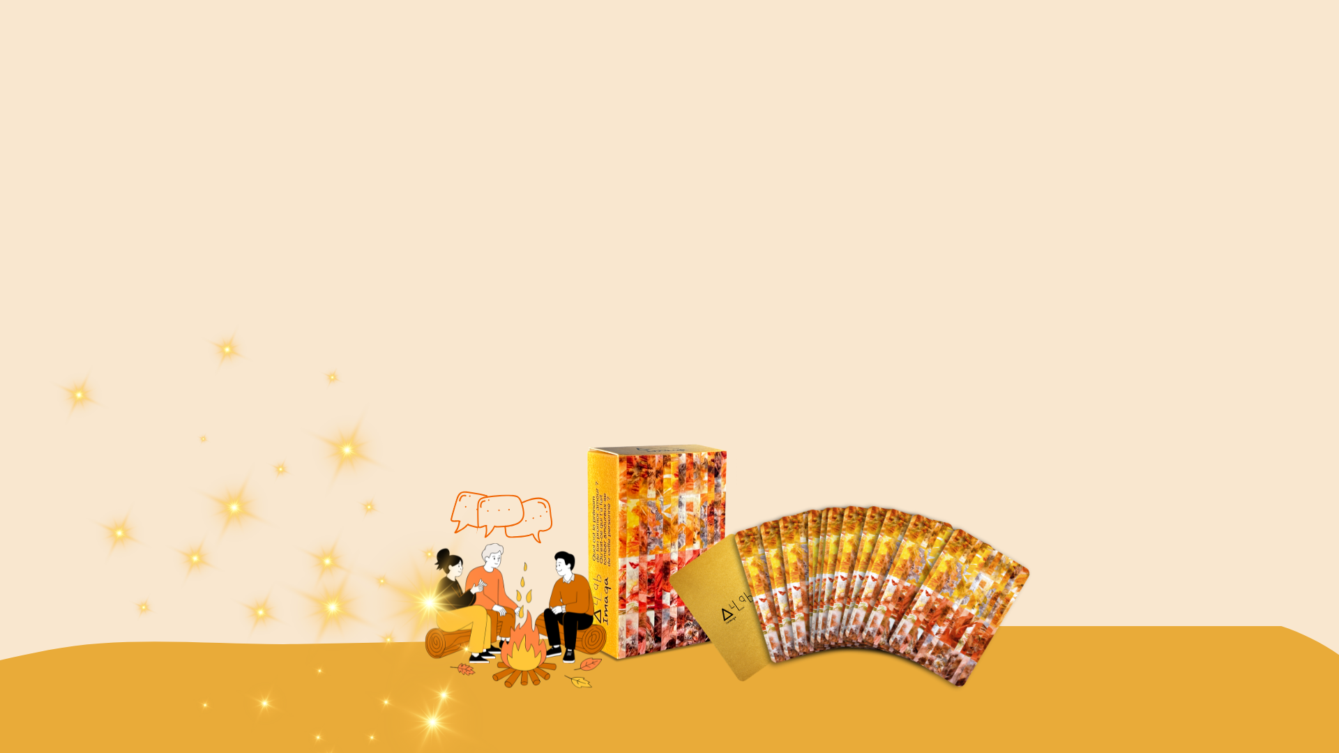 Imaqa — jeu de cartes illustre, inspiration groenlandaise